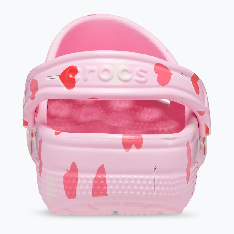 Badelatschen Crocs Classic Valentines Day Clog flamingo 3