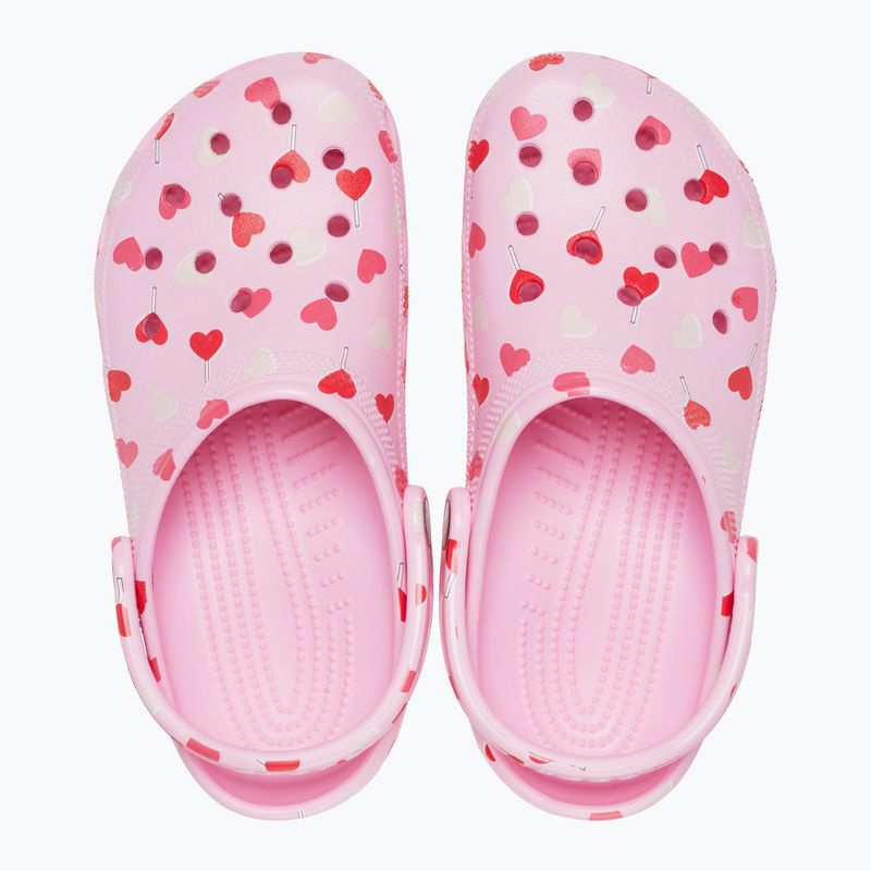 Badelatschen Crocs Classic Valentines Day Clog flamingo 5