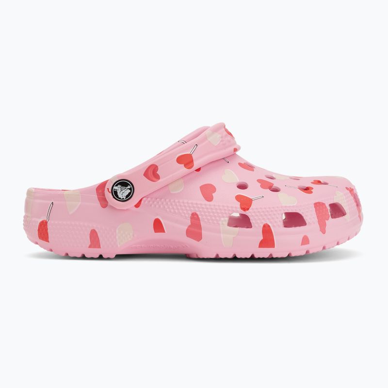 Badelatschen Crocs Classic Valentines Day Clog flamingo 3