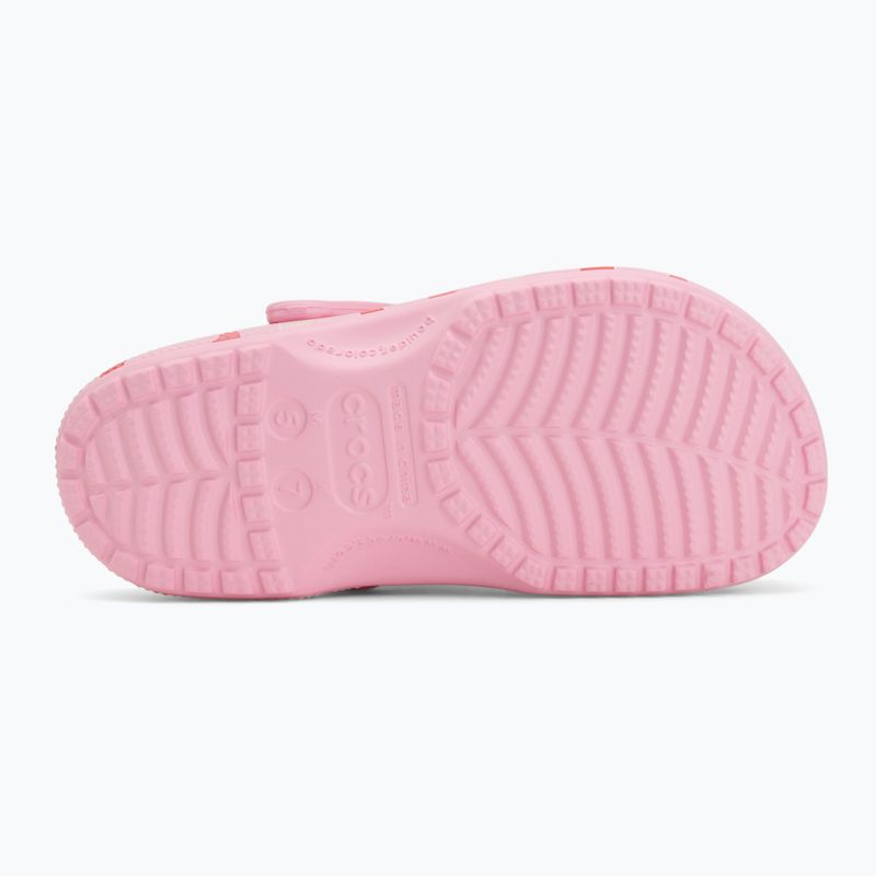 Badelatschen Crocs Classic Valentines Day Clog flamingo 5