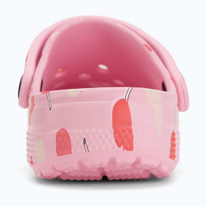 Badelatschen Crocs Classic Valentines Day Clog flamingo 7