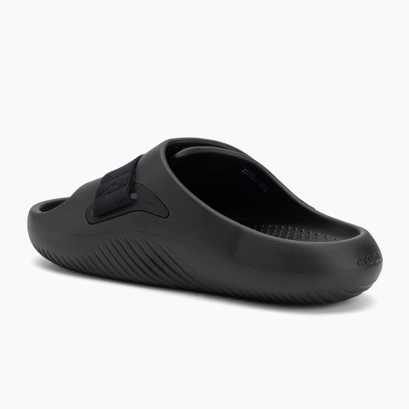 Crocs Mellow Luxe Recovery Slide Flip-Flops schwarz 3