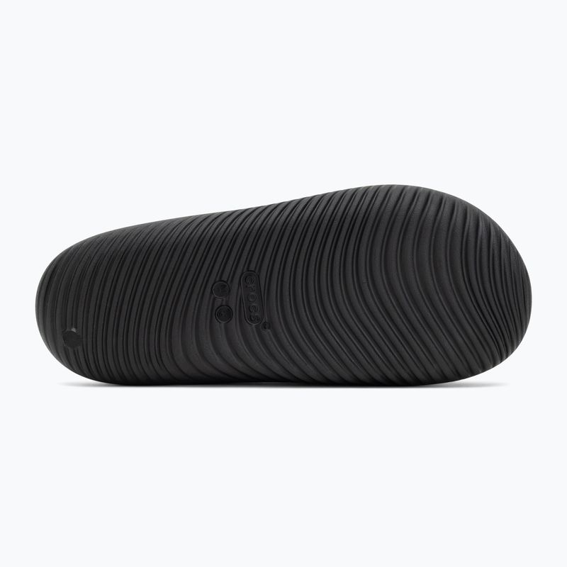 Crocs Mellow Luxe Recovery Slide Flip-Flops schwarz 4