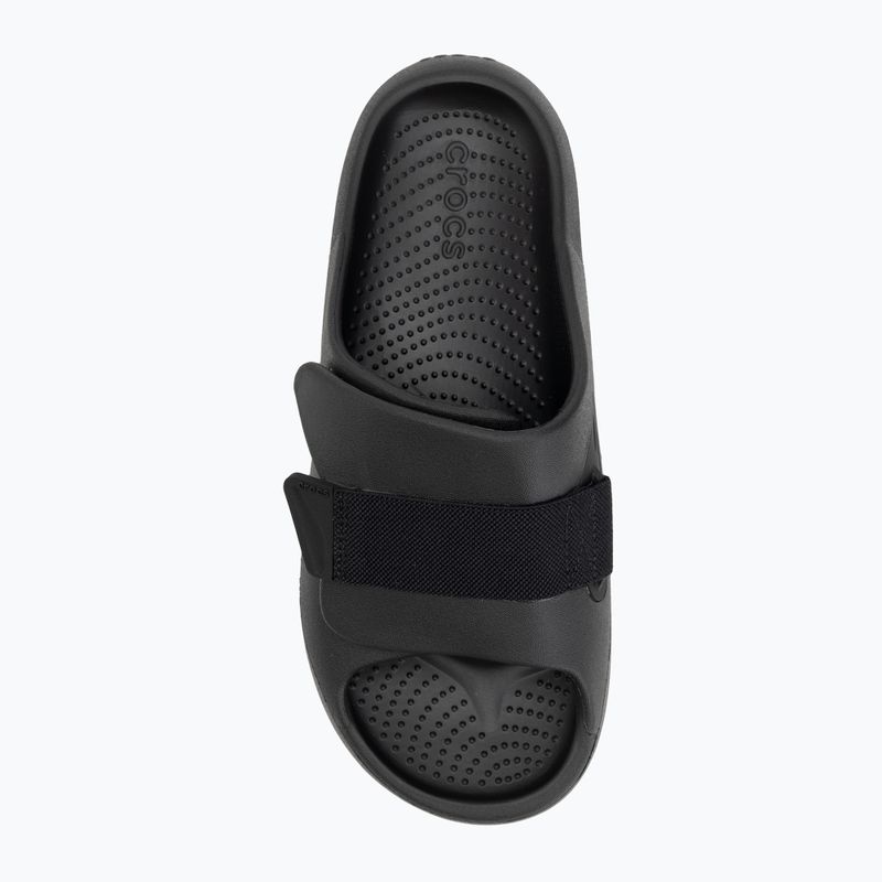 Crocs Mellow Luxe Recovery Slide Flip-Flops schwarz 5