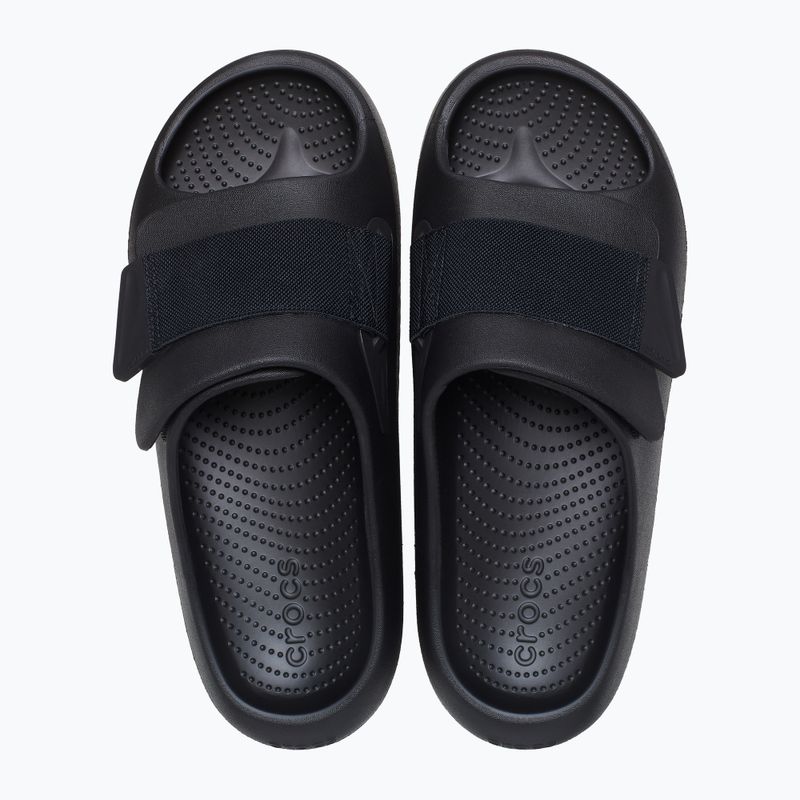 Crocs Mellow Luxe Recovery Slide Flip-Flops schwarz 2
