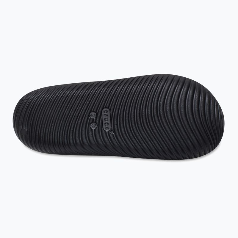 Crocs Mellow Luxe Recovery Slide Flip-Flops schwarz 3
