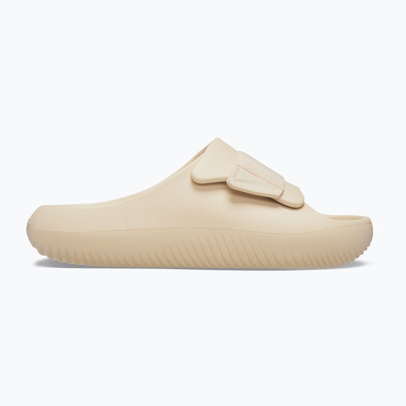Badelatschen Crocs Mellow Luxe Recovery Slide Shitake 2