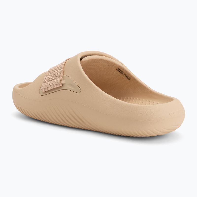 Badelatschen Crocs Mellow Luxe Recovery Slide Shitake 3