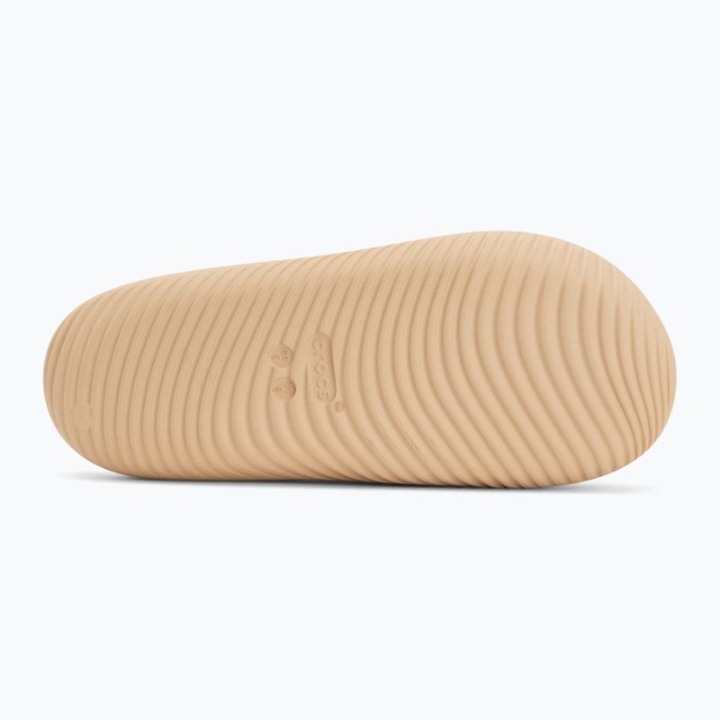Badelatschen Crocs Mellow Luxe Recovery Slide Shitake 4