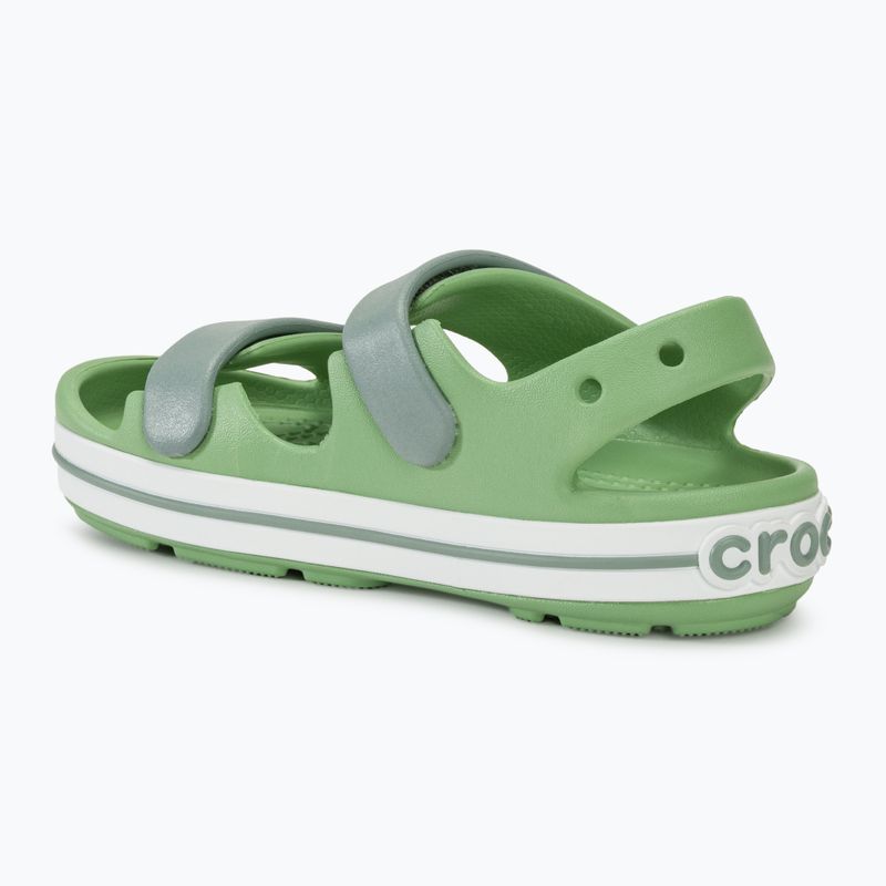 Crocs Crocband Cruiser Kinder Sandalen hellgrün/staubig grün 3