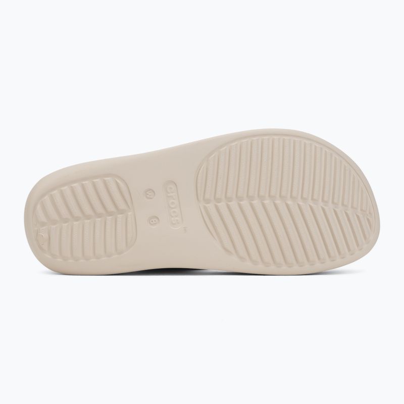 Damen Zehentrenner Crocs Gateway Platform stucco 4