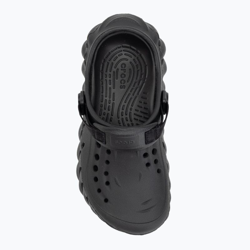 Crocs Echo Clog Kinder Flip-Flops schwarz 6