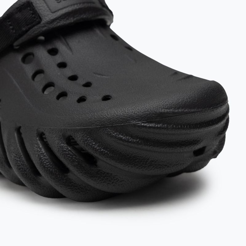Crocs Echo Clog Kinder Flip-Flops schwarz 8