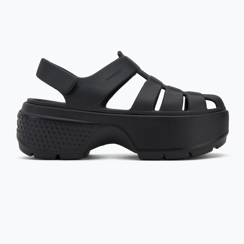 Sandalen Damen Crocs Stomp Fisherman Sandal black 2