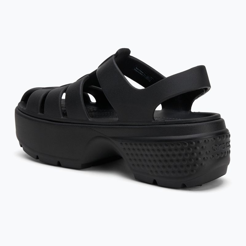 Sandalen Damen Crocs Stomp Fisherman Sandal black 3