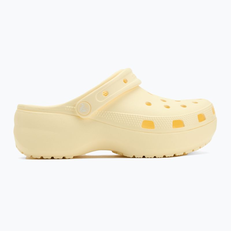 Crocs Classic Platform Clog Buttercreme Damen Flip-Flops 3