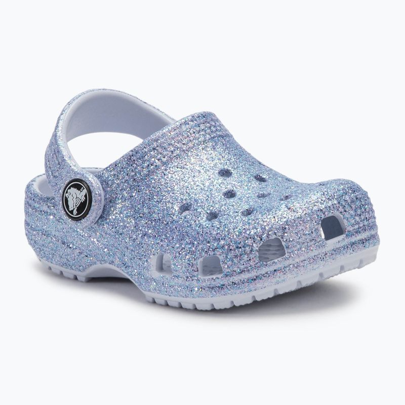 Crocs Classic Glitter Clog Kleinkind gefrostet Glitter Flip-Flops 2