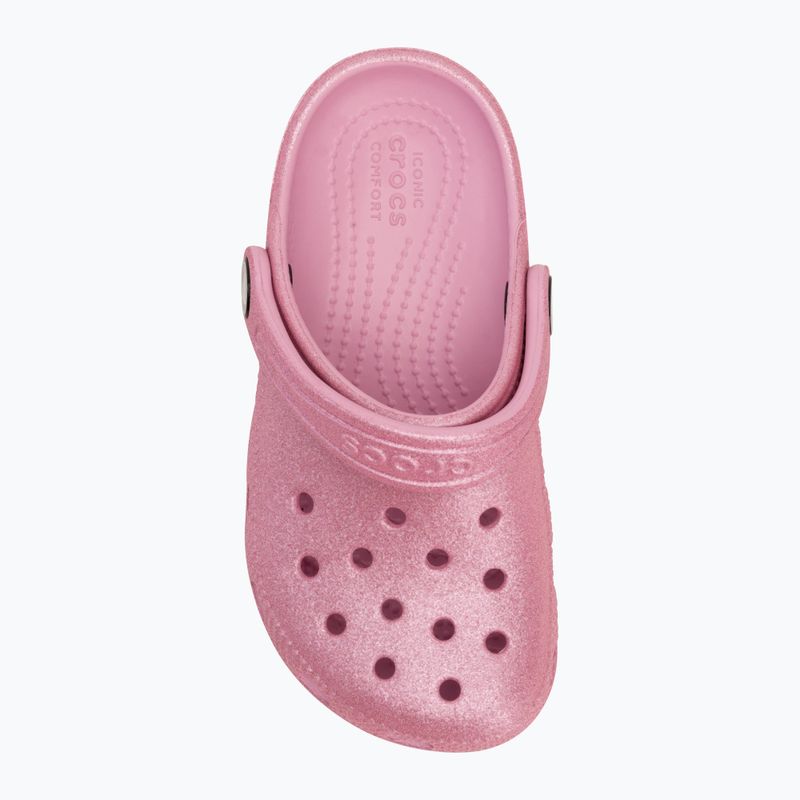 Badeschuhe Kinder Crocs Classic Glitter Clog Toddler pink tweed glitter 6