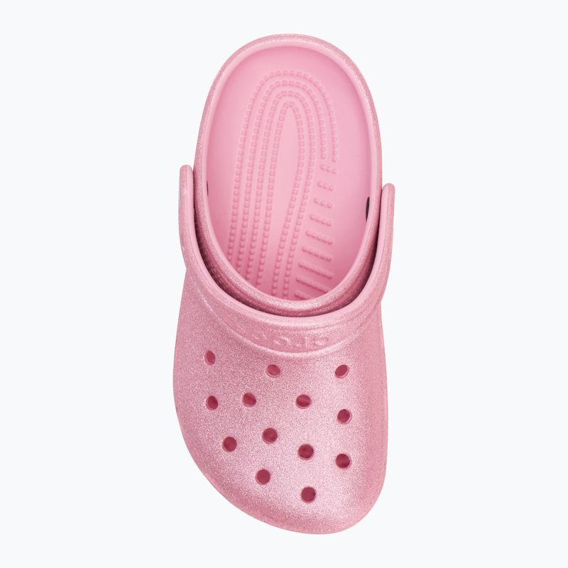 Badeschuhe Kinder Crocs Classic Glitter Clog Kids pink tweed glitter 6