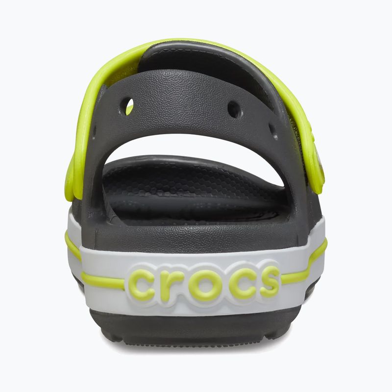 Crocs Crocband Cruiser Kleinkind Sandalen schiefergrau/sauer 3