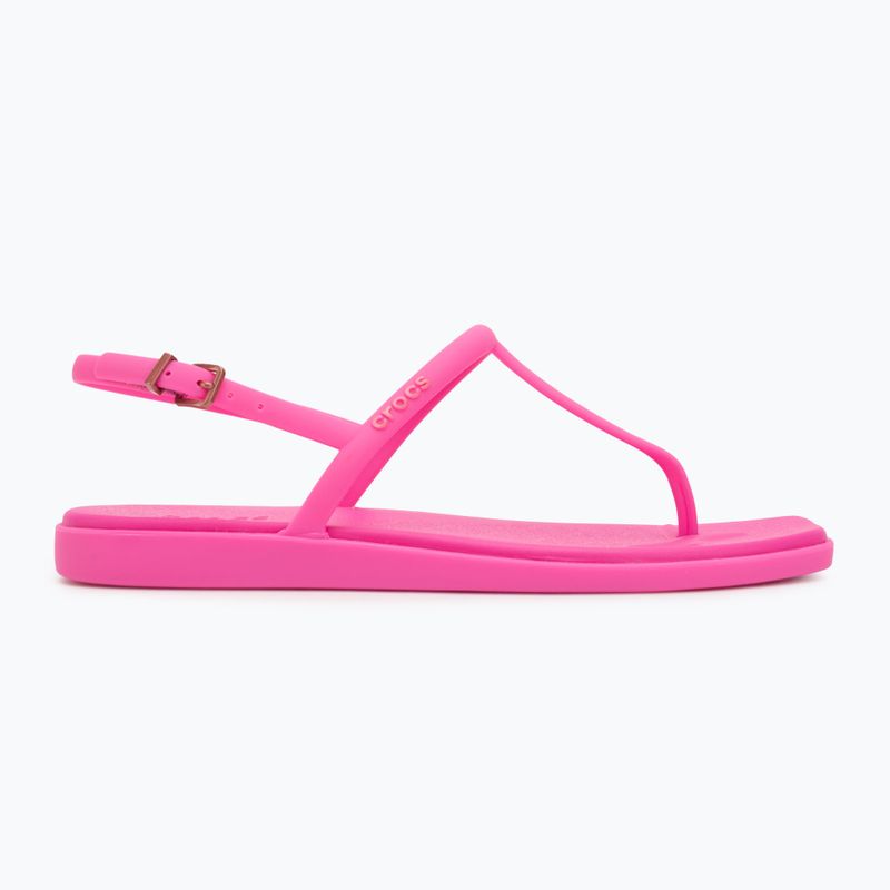 Damen Sandalen Crocs Miami Thong Flip rosa crush 2