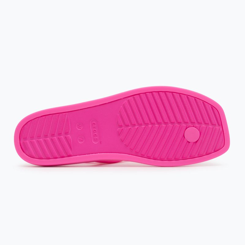 Damen Sandalen Crocs Miami Thong Flip rosa crush 4