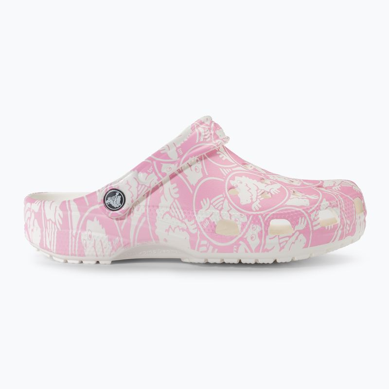 Crocs Classic Duke Print Clog rosa Tweed-Flip-Flops 3