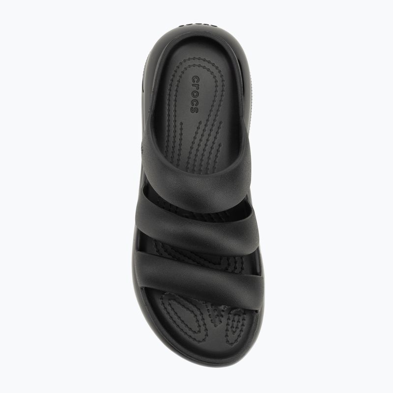 Crocs Mega Crush Dreifach-Riemen Flip-Flops schwarz 5