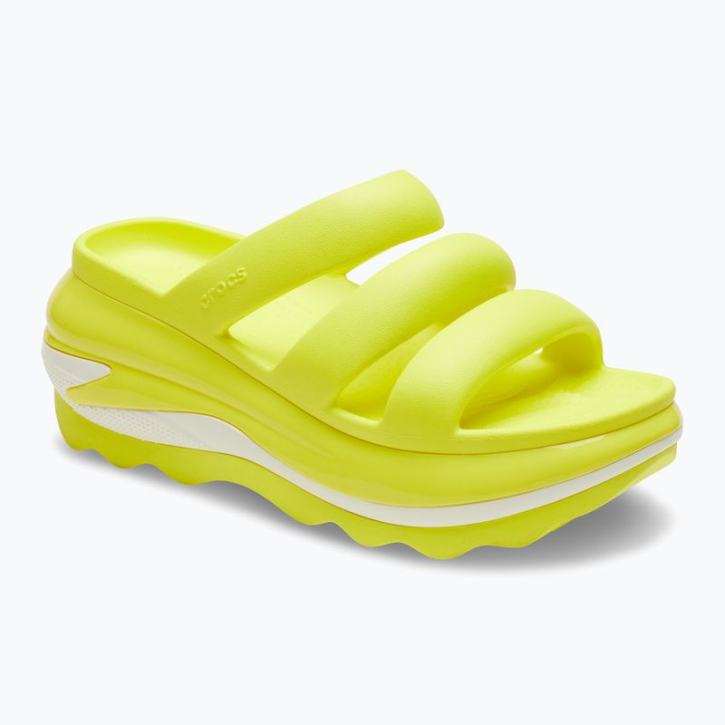 Crocs Mega Crush Triple Strap Damen Flip-Flops Säure 8