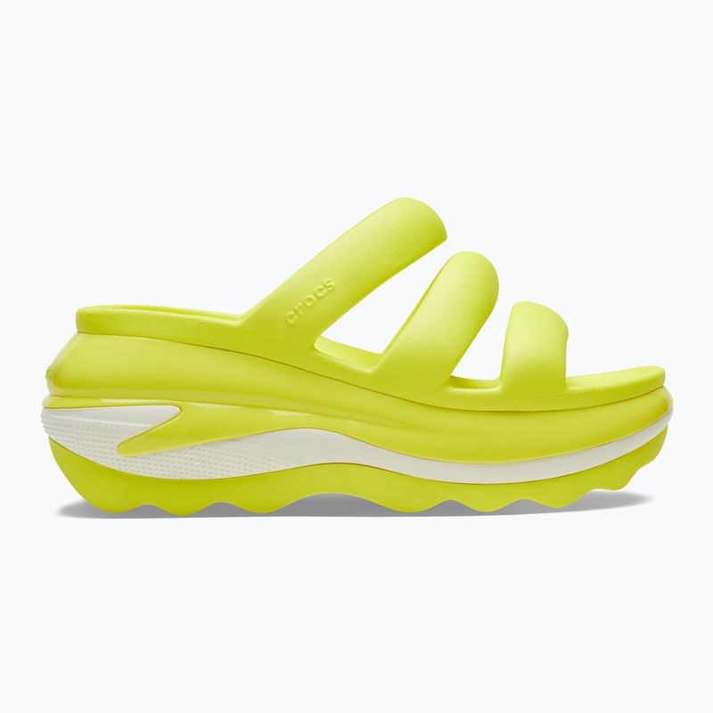 Crocs Mega Crush Triple Strap Damen Flip-Flops Säure 9