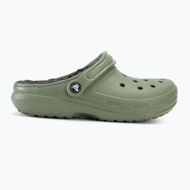 Crocs Classic Gefütterte Clog moss/multi Flip-Flops 3