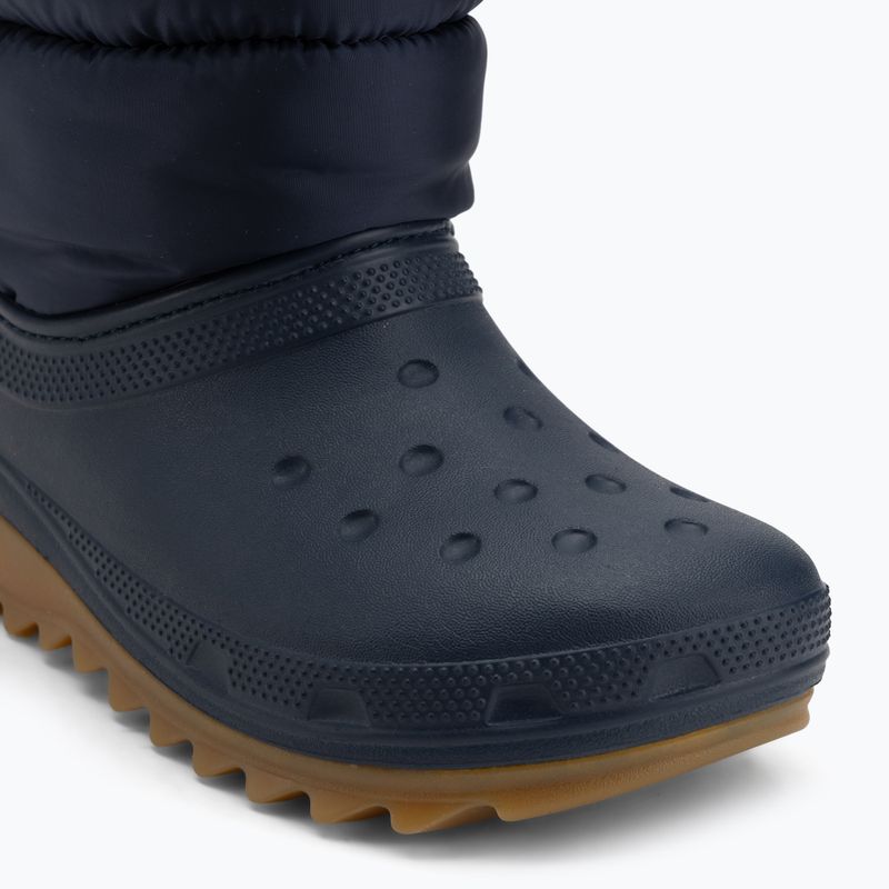 Kinderschneestiefel Crocs Classic Neo Puff navy gum 7