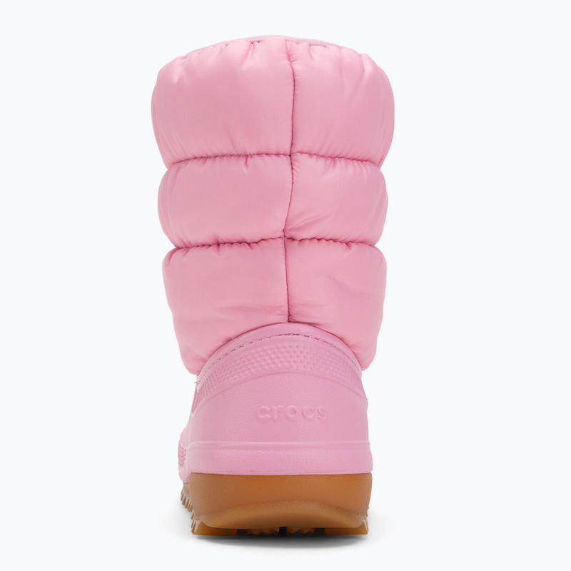 Kinder-Schneestiefel Crocs Classic Neo Puff pink tweed/gum 6