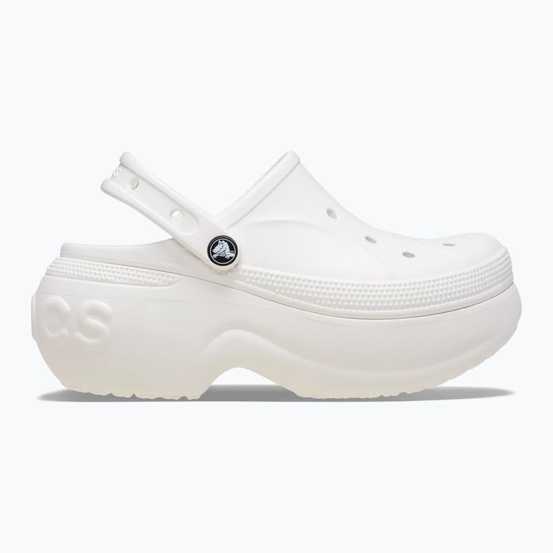Damenbadelatschen Crocs Bella white 2