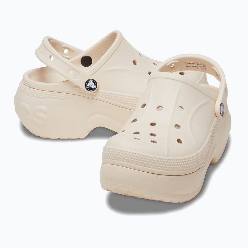 Damenbadelatschen Crocs Bella Winter White 3