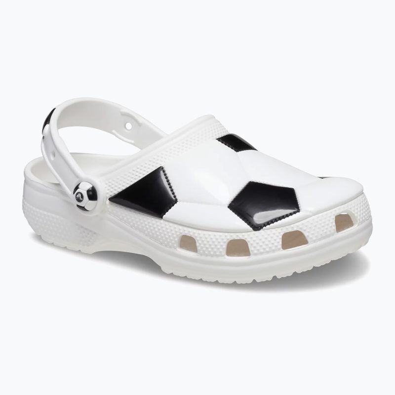 Badeschuhe Kinder Crocs Classic Basketball Clog Kids white/black