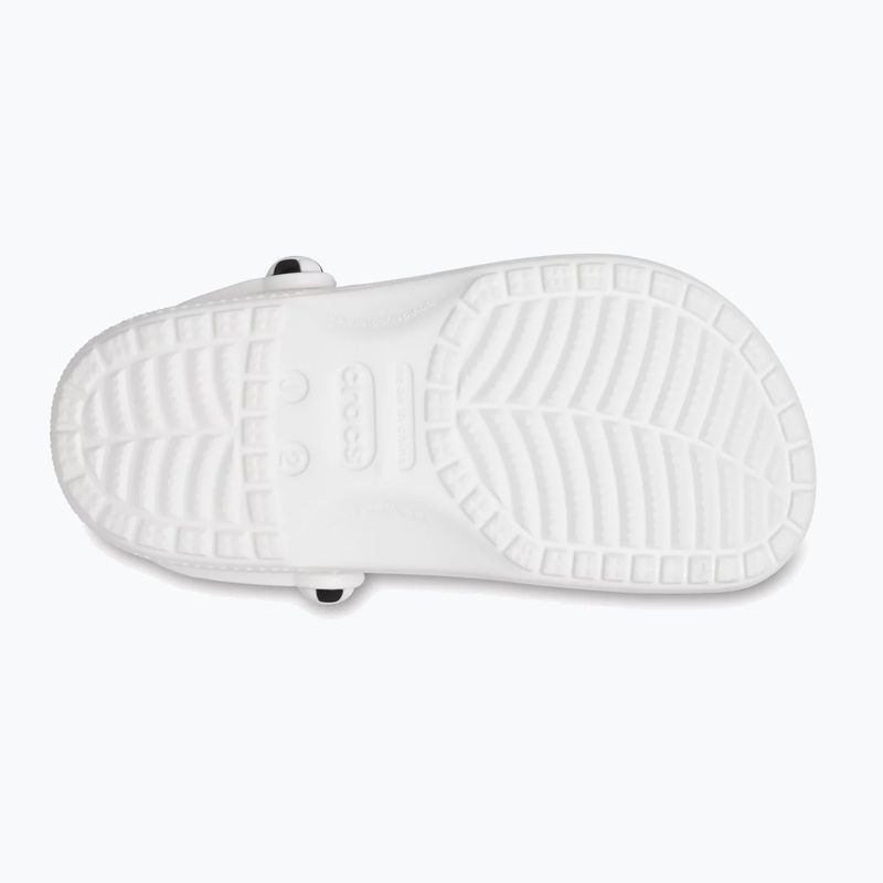 Badeschuhe Kinder Crocs Classic Basketball Clog Kids white/black 5