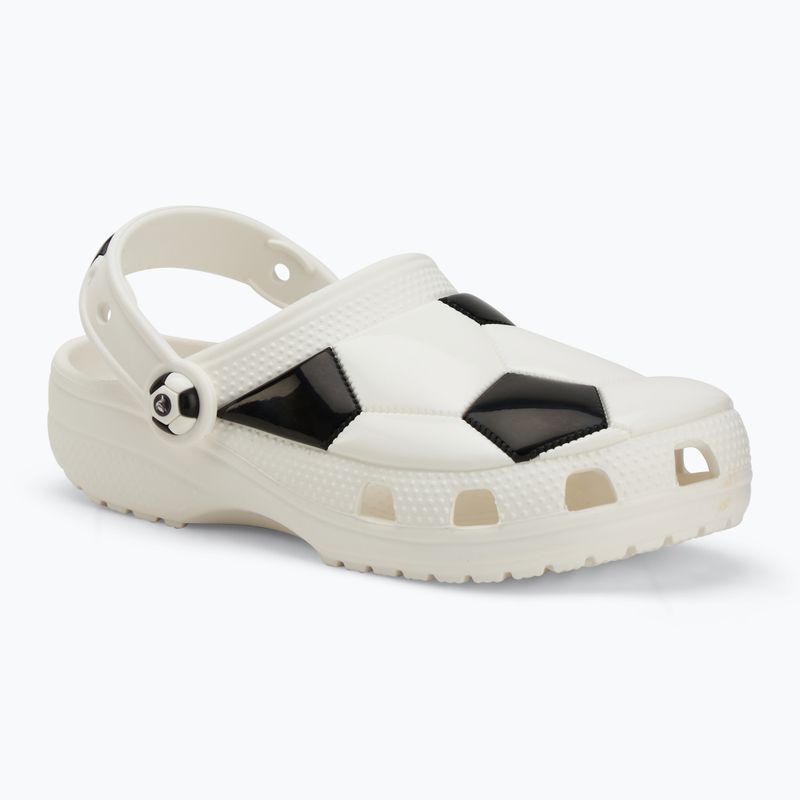 Badeschuhe Kinder Crocs Classic Basketball Clog Kids white/black 2