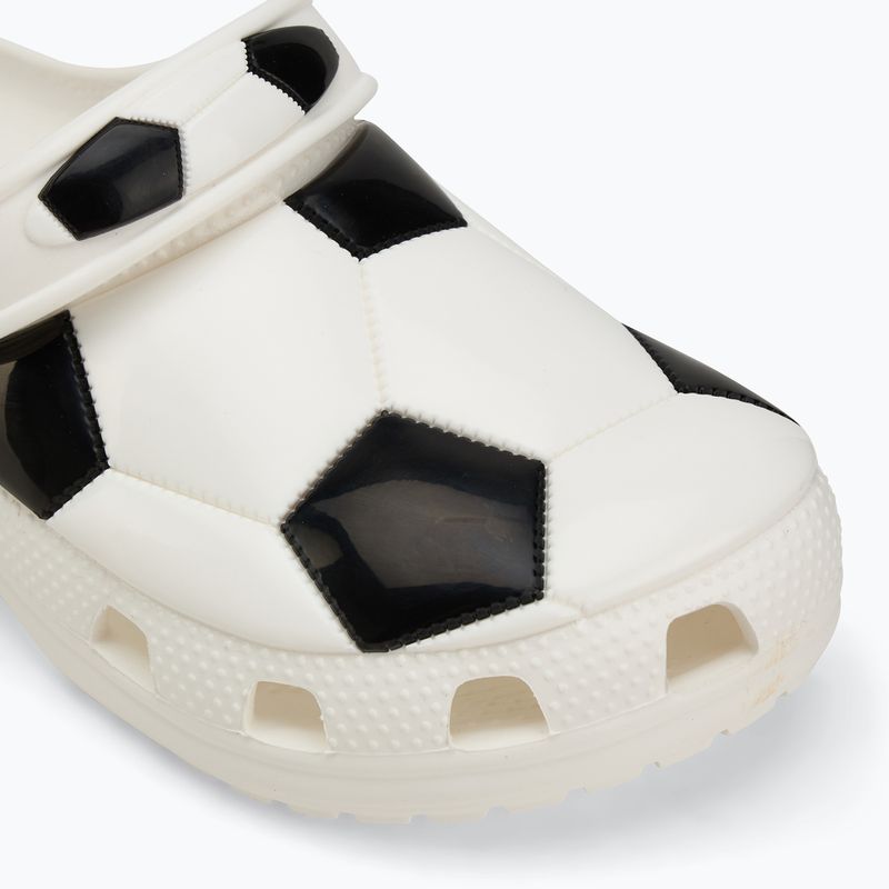 Badeschuhe Kinder Crocs Classic Basketball Clog Kids white/black 8