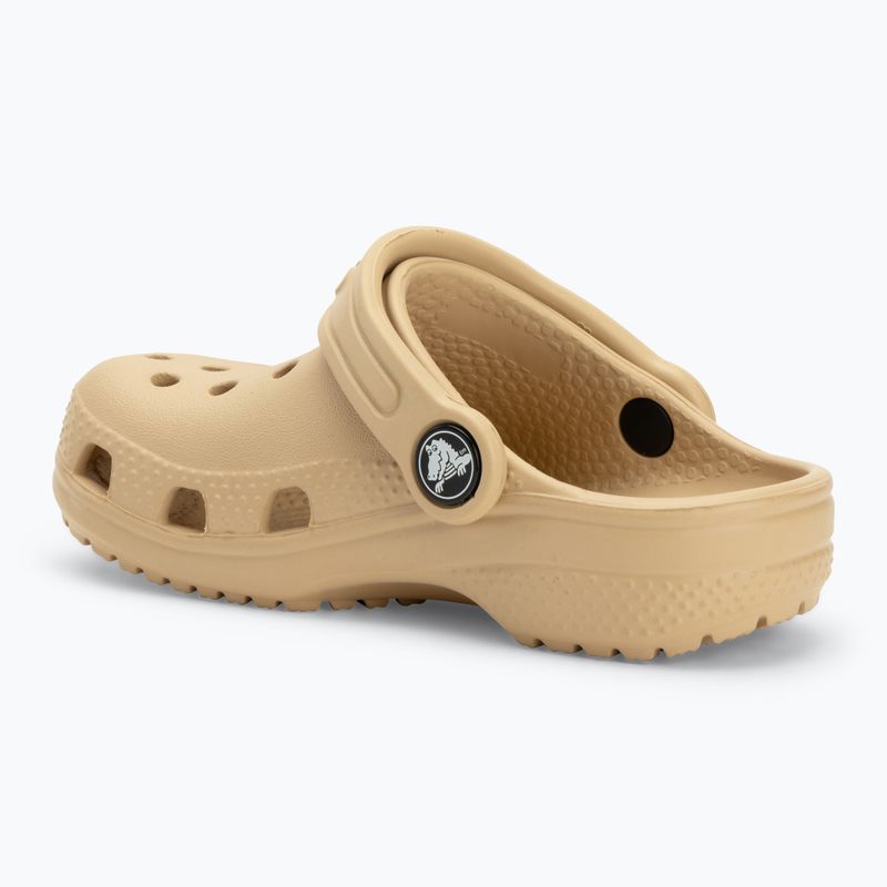 Badeschuhe Kinder Crocs Classic Clog Toddler wheat 4