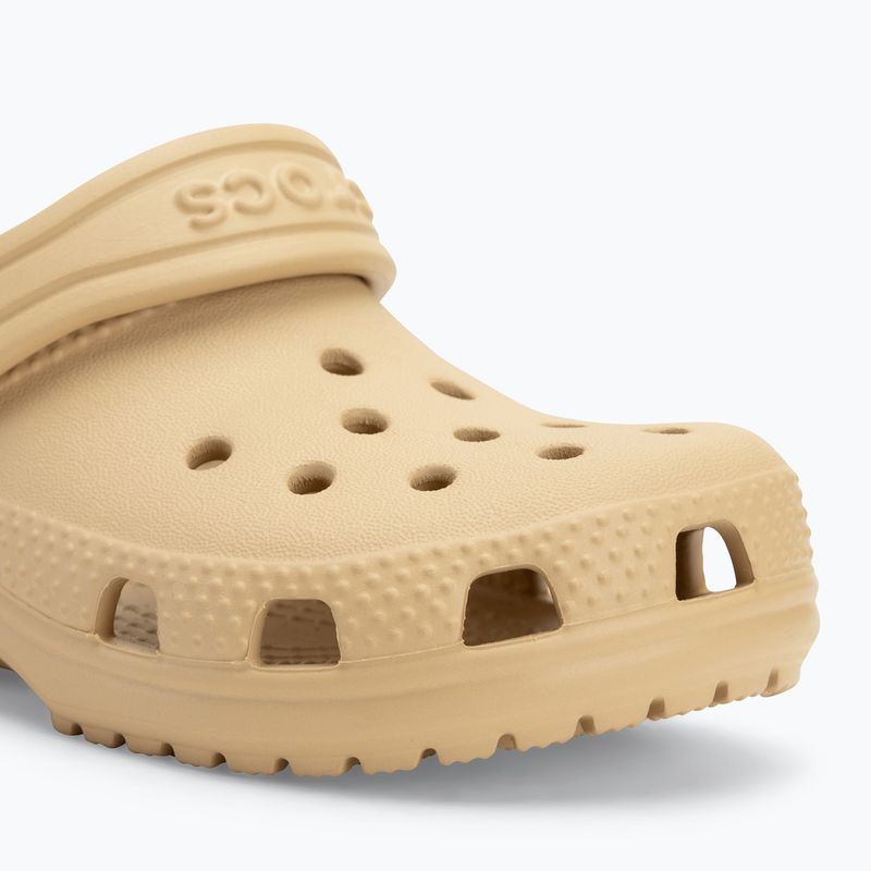Badeschuhe Kinder Crocs Classic Clog Toddler wheat 8