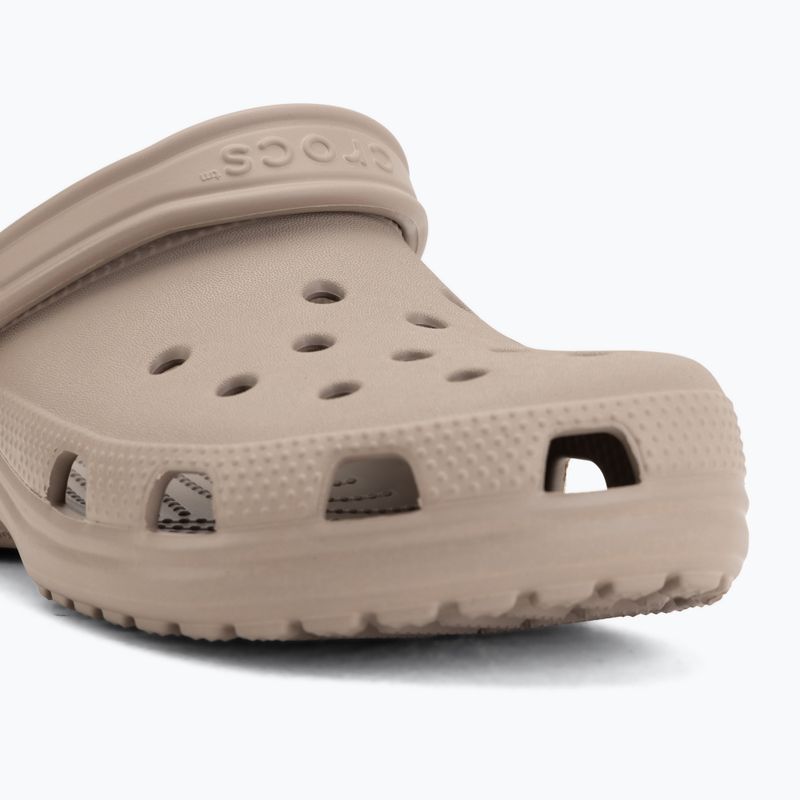 Pantoletten Crocs Classic taupe 8