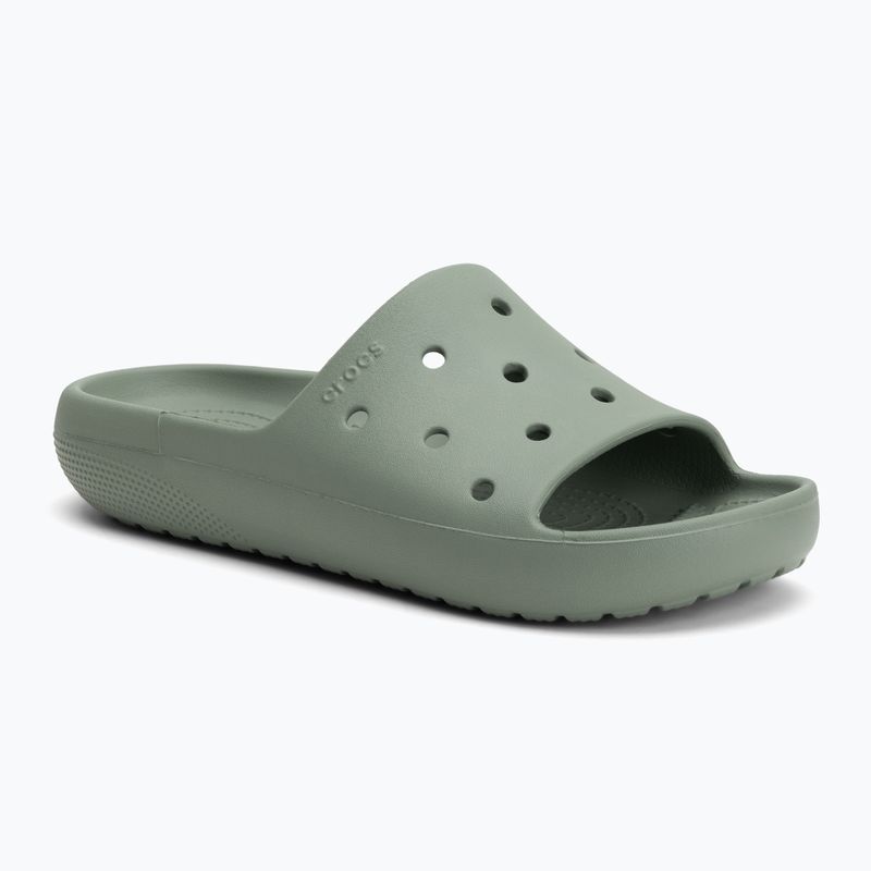 Badeschuhe Crocs Classic Slide V2 moss