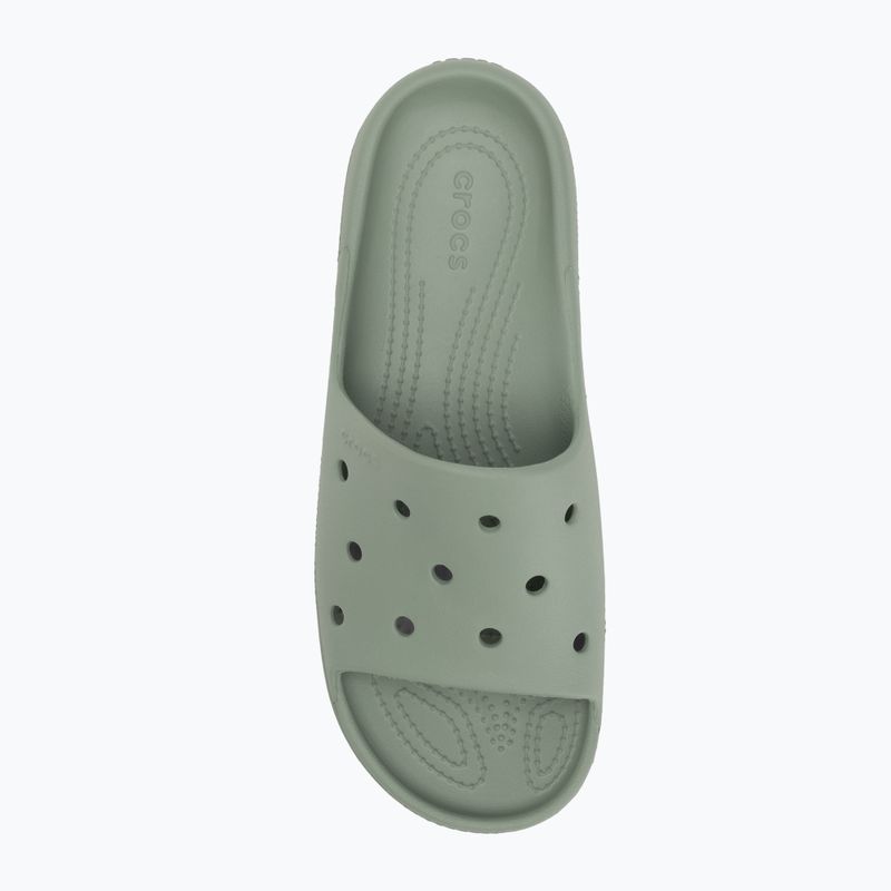 Badeschuhe Crocs Classic Slide V2 moss 5