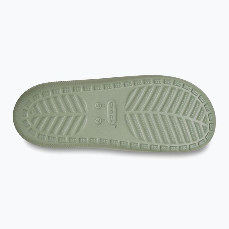 Badeschuhe Crocs Classic Slide V2 moss 3