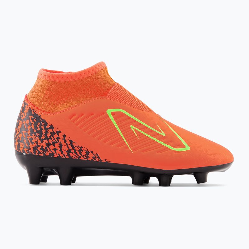 Kinder Fußballschuhe New Balance Tekela V4 Magique FG JR neon dragonfly 11