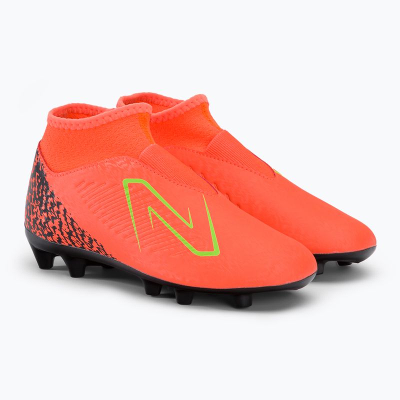 Kinder Fußballschuhe New Balance Tekela V4 Magique FG JR neon dragonfly 4