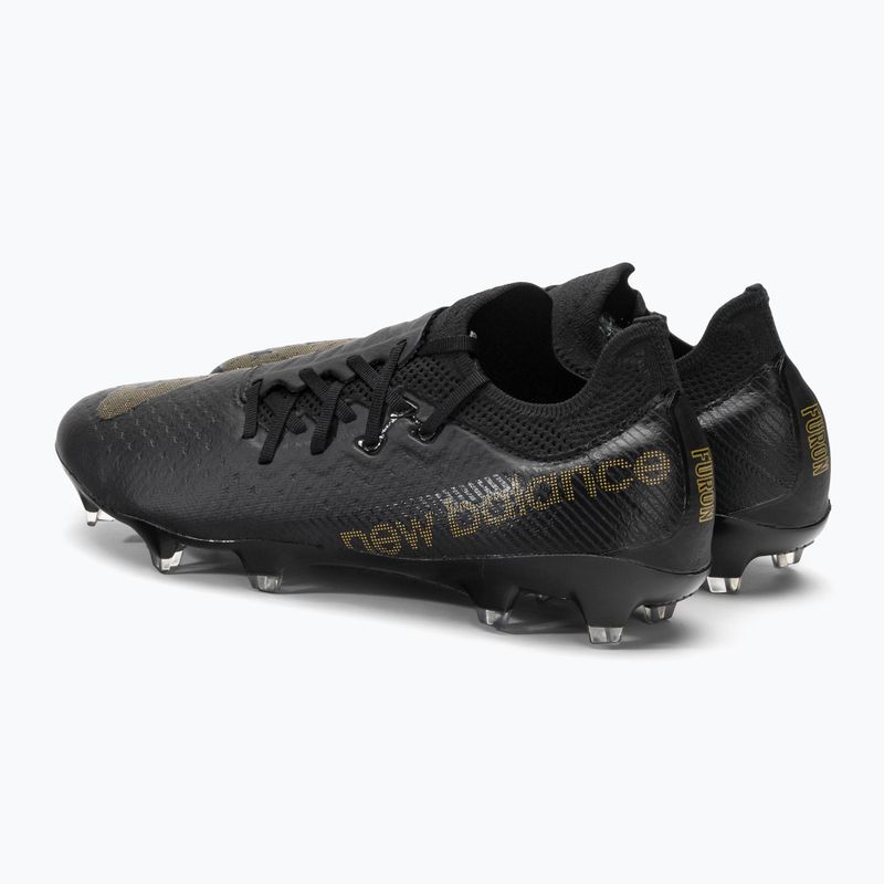 Herren Fußballschuhe New Balance Furon V7 Pro FG schwarz SF1FBK7 3
