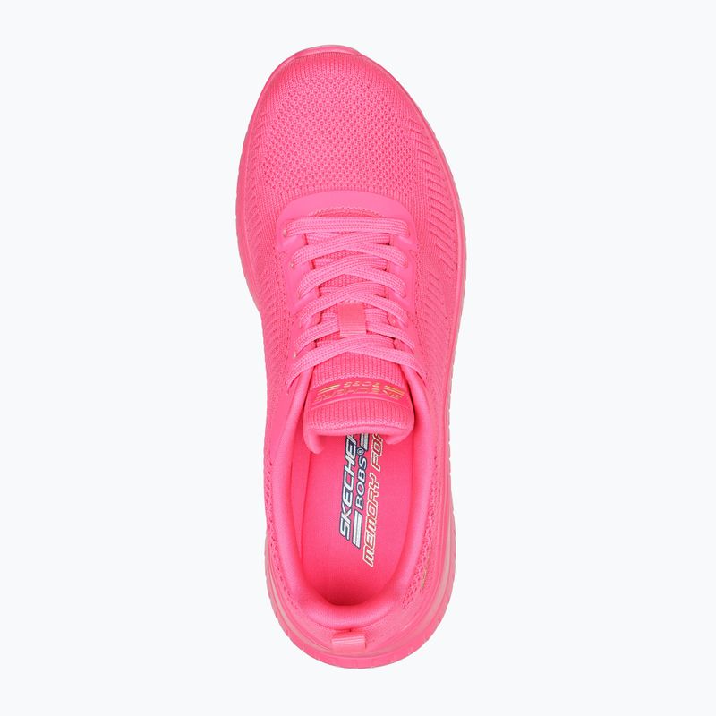 Schuhe Damen SKECHERS Bobs Squad Chaos Cool Rythms pink 12