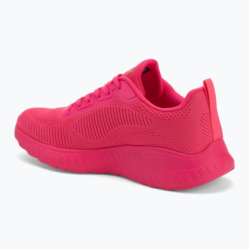 Schuhe Damen SKECHERS Bobs Squad Chaos Cool Rythms pink 3